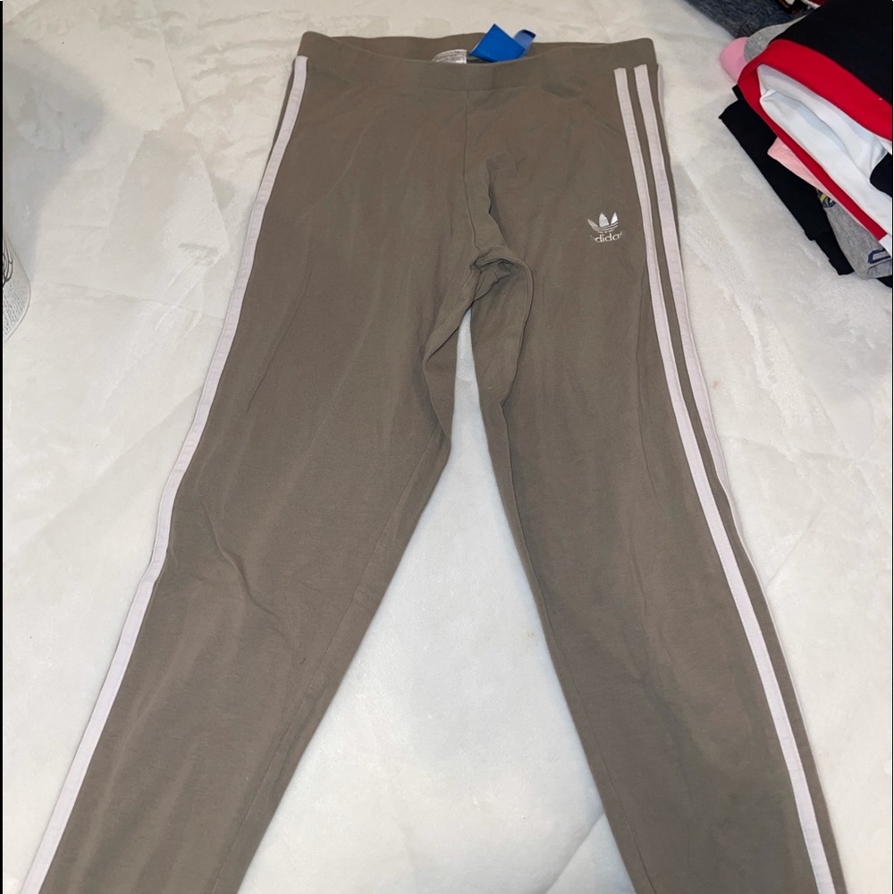 Adidas stipe leggings